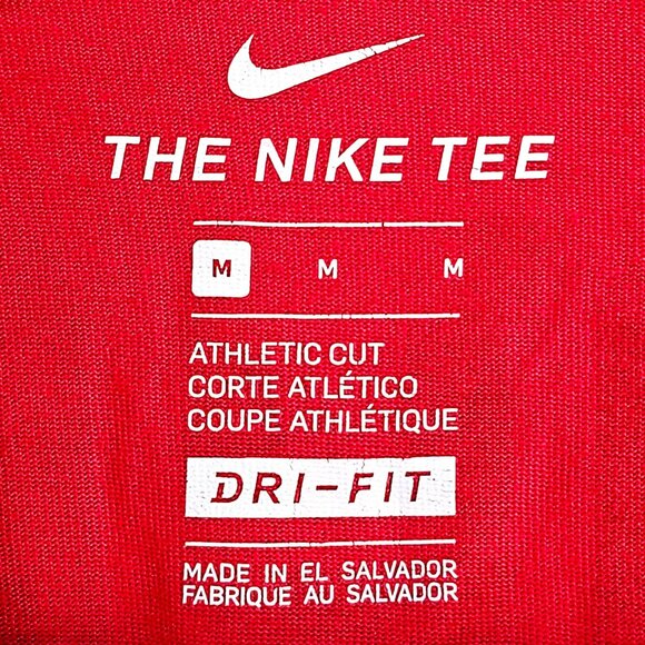 Georgia Bulldogs Nike‎ Dri-Fit Athletic Womens Tee M Red ~SS127.6 - Picture 3 of 4